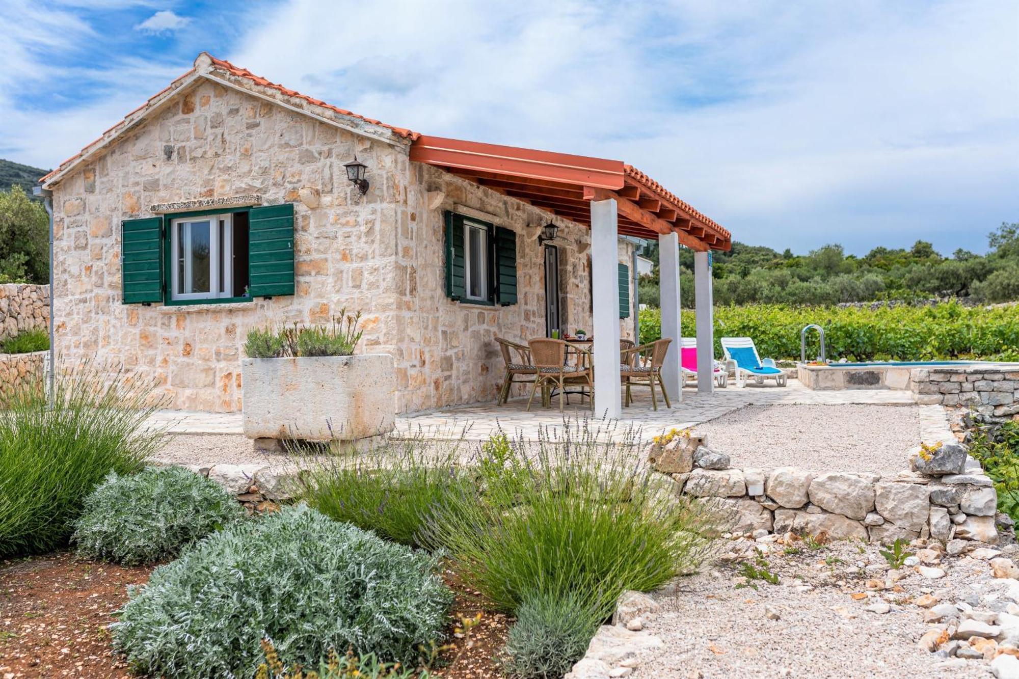 Villa Vineyard House & Olive Grove House Račišće Exterior foto