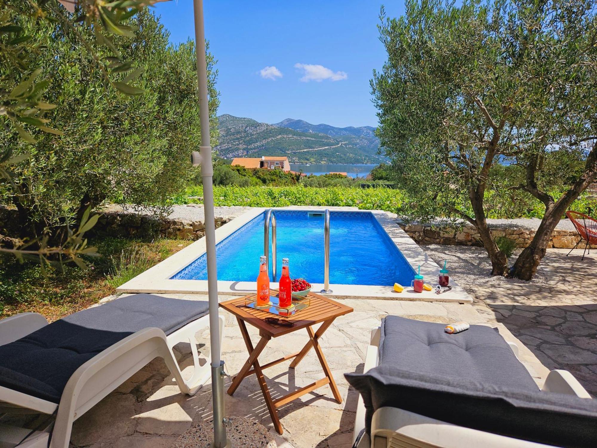Villa Vineyard House & Olive Grove House Račišće Exterior foto
